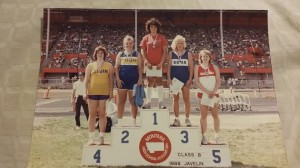 Heather McNiven - 1988 State Champion Javelin - Huntley Project