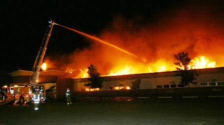 Fire of Huntley Project High School