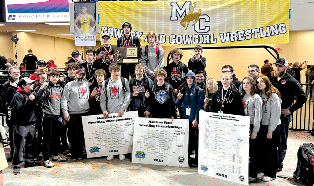 Huntley Project Wins BacktoBack State Wrestling Titles Huntley